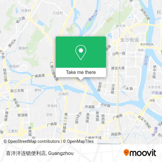 喜洋洋连锁便利店 map