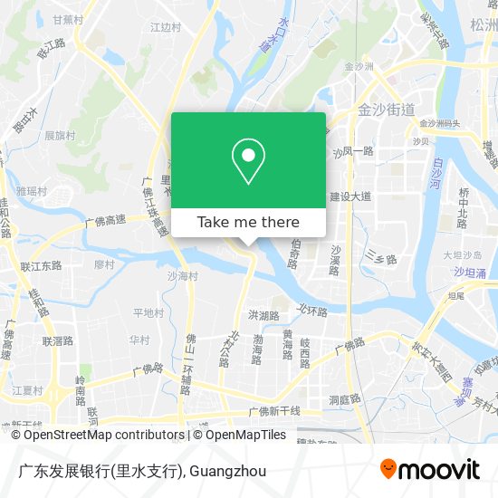 广东发展银行(里水支行) map
