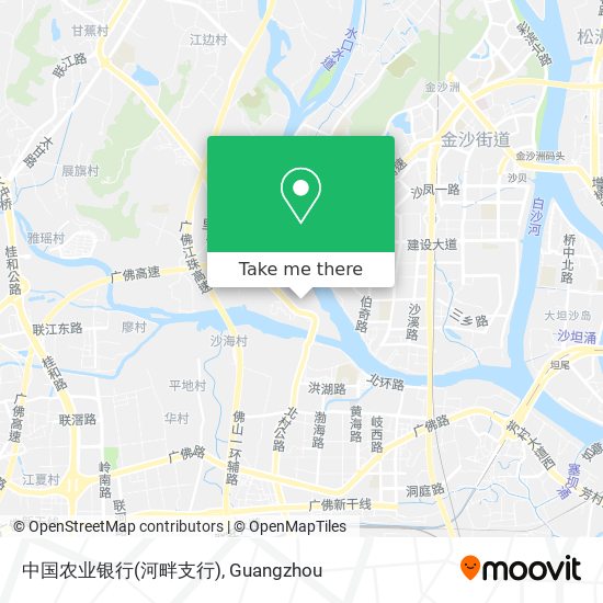 中国农业银行(河畔支行) map