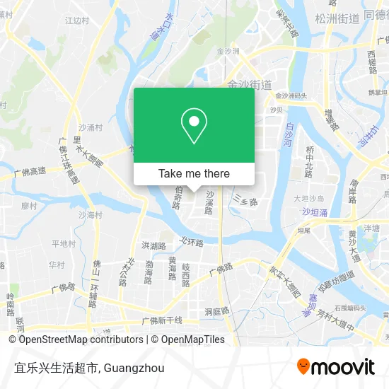 宜乐兴生活超市 map