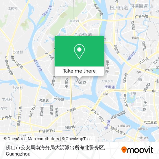 佛山市公安局南海分局大沥派出所海北警务区 map