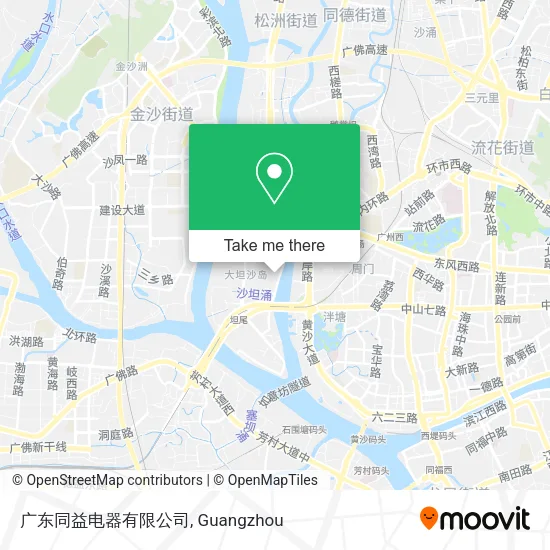 广东同益电器有限公司 map