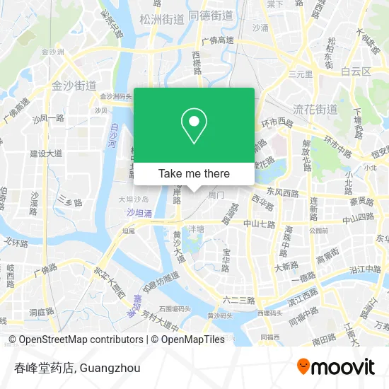 春峰堂药店 map