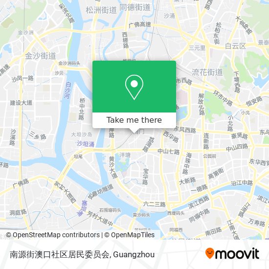 南源街澳口社区居民委员会 map
