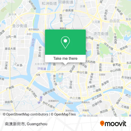 南澳新街市 map