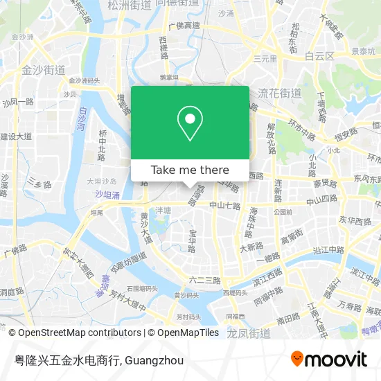 粤隆兴五金水电商行 map