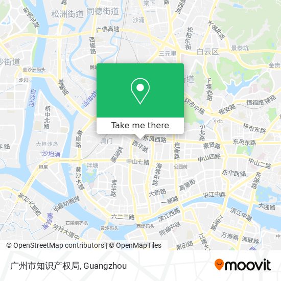 广州市知识产权局 map