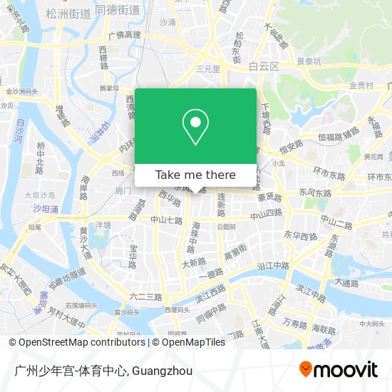广州少年宫-体育中心 map