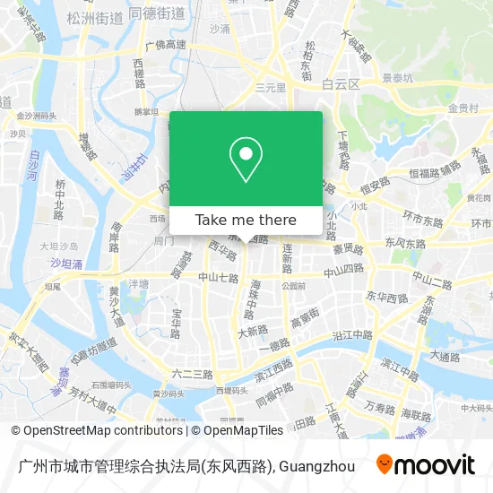 广州市城市管理综合执法局(东风西路) map