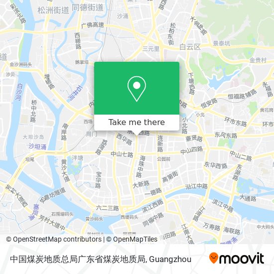 中国煤炭地质总局广东省煤炭地质局 map