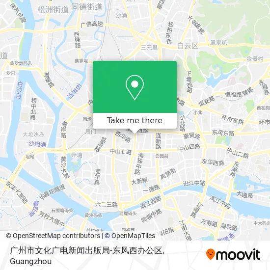 广州市文化广电新闻出版局-东风西办公区 map