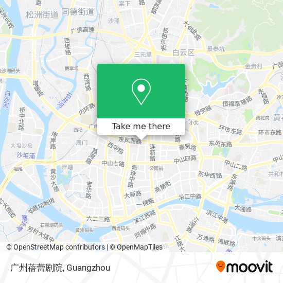 广州蓓蕾剧院 map