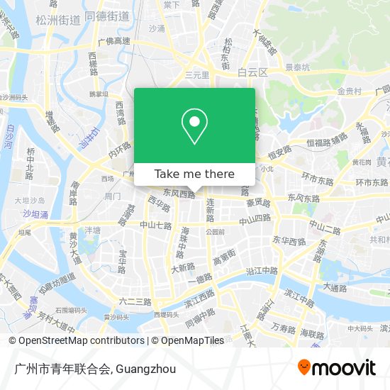 广州市青年联合会 map