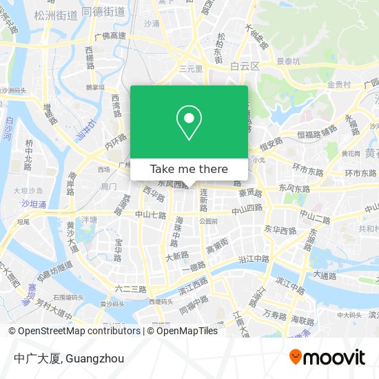 中广大厦 map