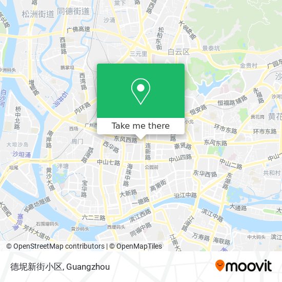 德坭新街小区 map