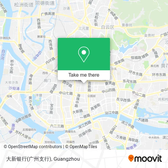 大新银行(广州支行) map