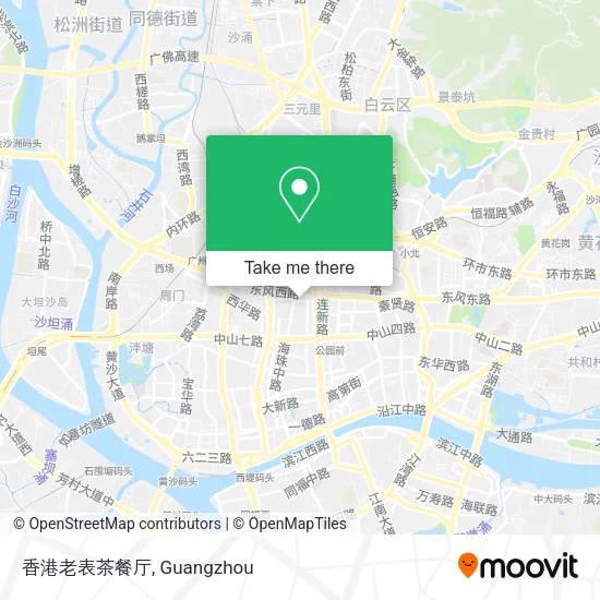 香港老表茶餐厅 map