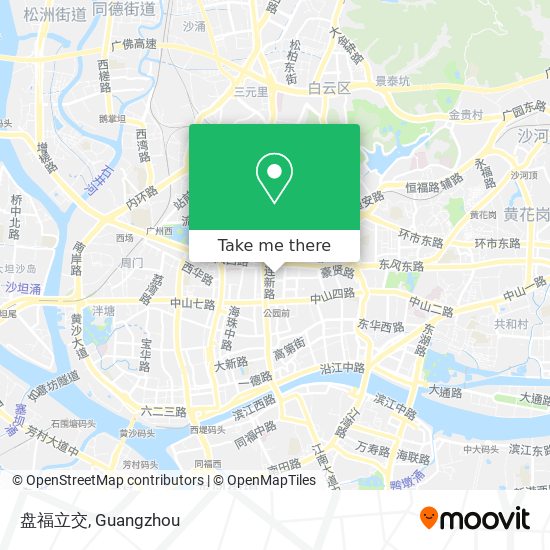 盘福立交 map