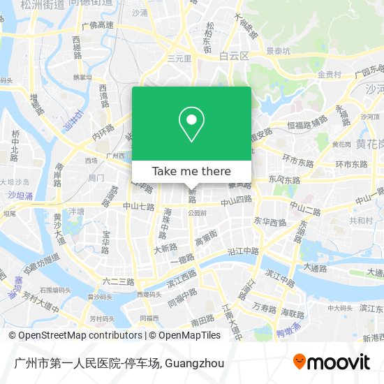 广州市第一人民医院-停车场 map