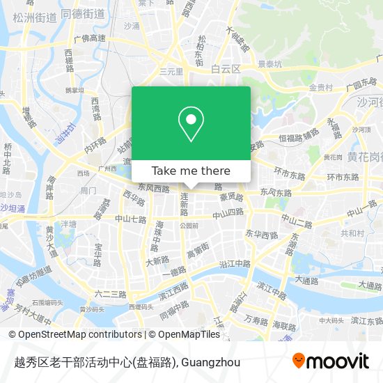 越秀区老干部活动中心(盘福路) map