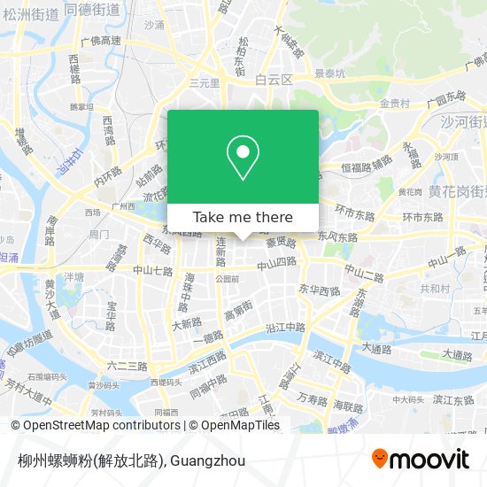 柳州螺蛳粉(解放北路) map
