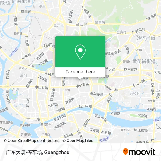 广东大厦-停车场 map