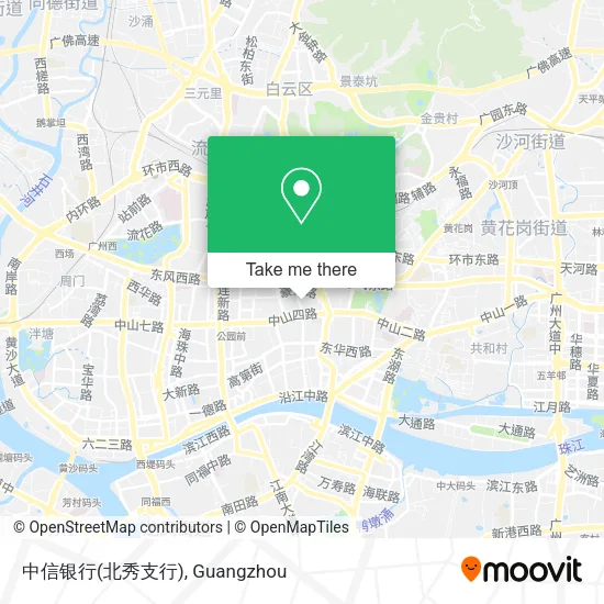 中信银行(北秀支行) map