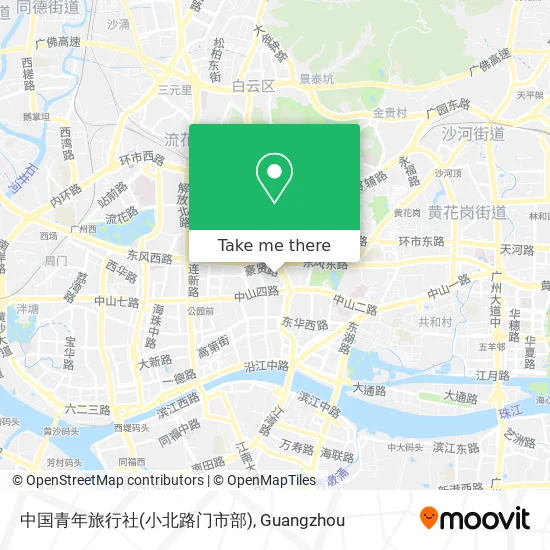 中国青年旅行社(小北路门市部) map