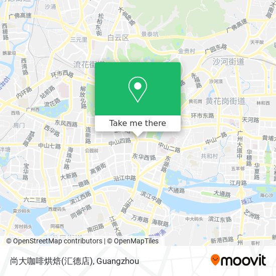 尚大咖啡烘焙(汇德店) map