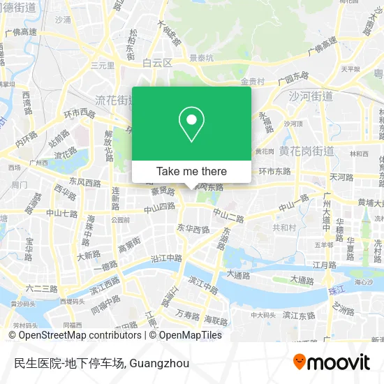 民生医院-地下停车场 map