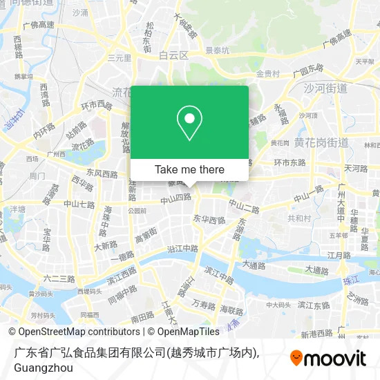 广东省广弘食品集团有限公司(越秀城市广场内) map