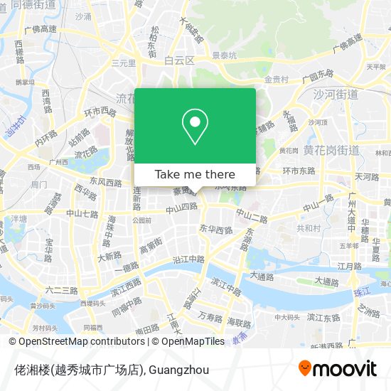 佬湘楼(越秀城市广场店) map