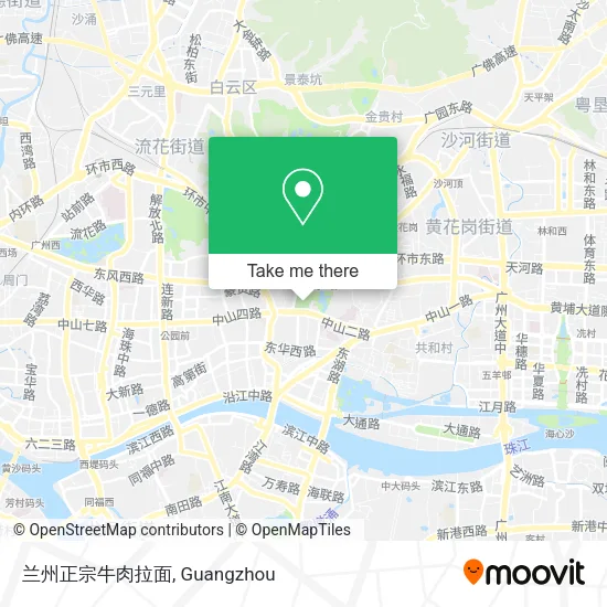 兰州正宗牛肉拉面 map