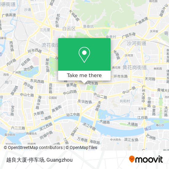 越良大厦-停车场 map