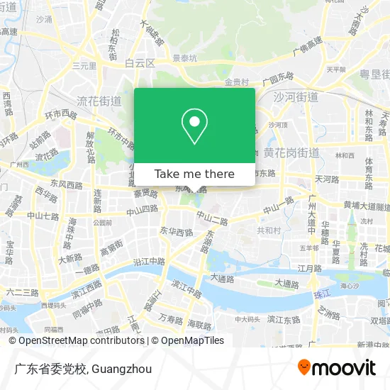 广东省委党校 map
