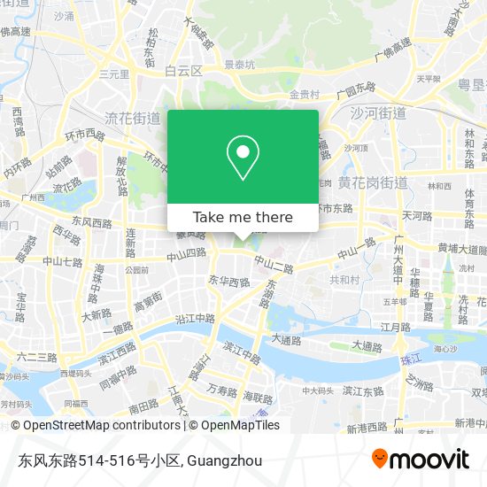 东风东路514-516号小区 map