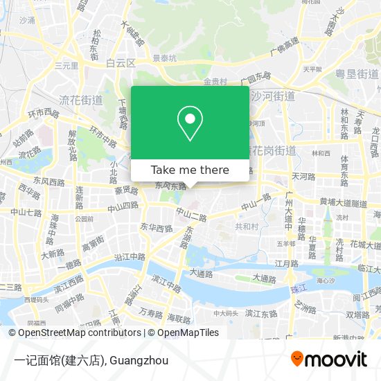 一记面馆(建六店) map