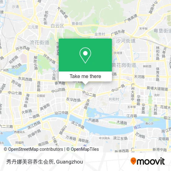 秀丹娜美容养生会所 map
