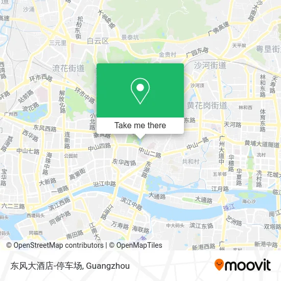 东风大酒店-停车场 map