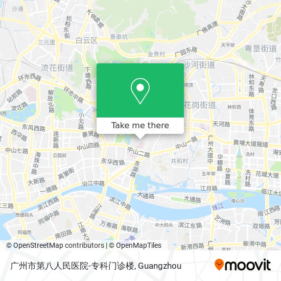 广州市第八人民医院-专科门诊楼 map