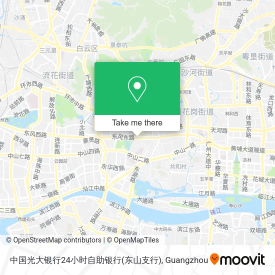 中国光大银行24小时自助银行(东山支行) map