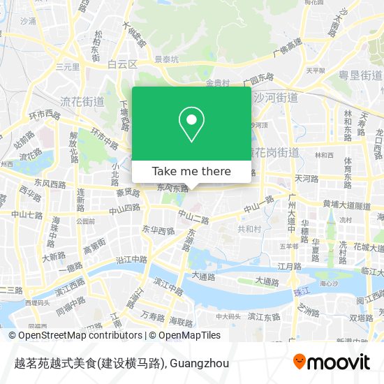 越茗苑越式美食(建设横马路) map