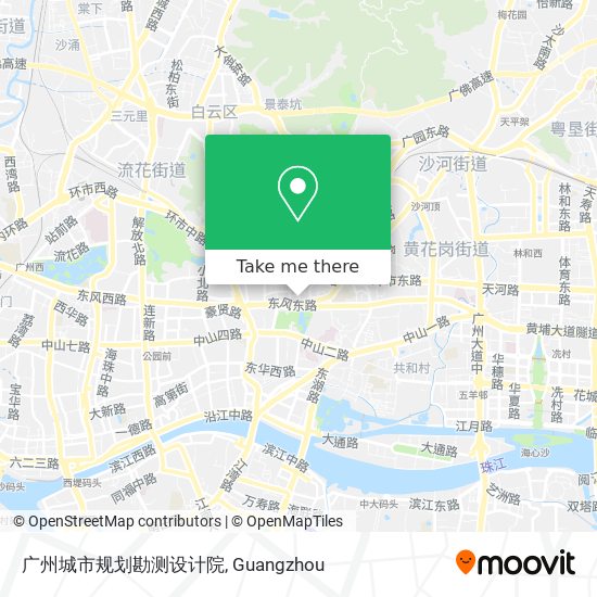 广州城市规划勘测设计院 map