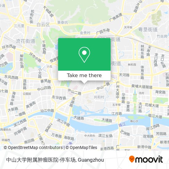 中山大学附属肿瘤医院-停车场 map