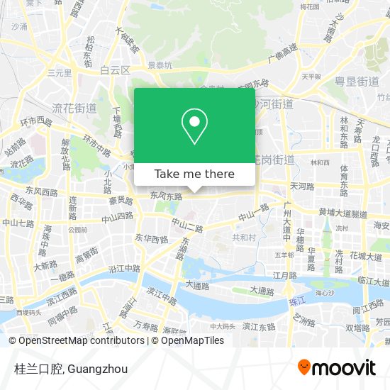 桂兰口腔 map