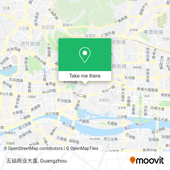 五福商业大厦 map