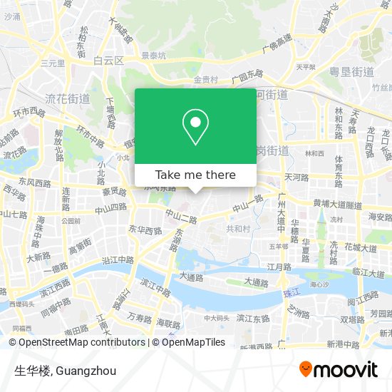 生华楼 map