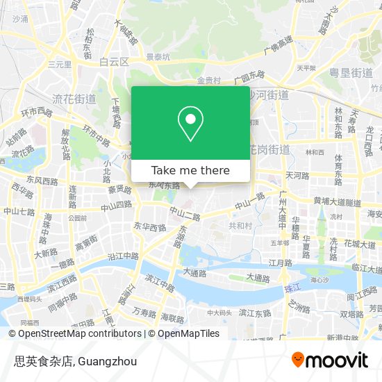 思英食杂店 map