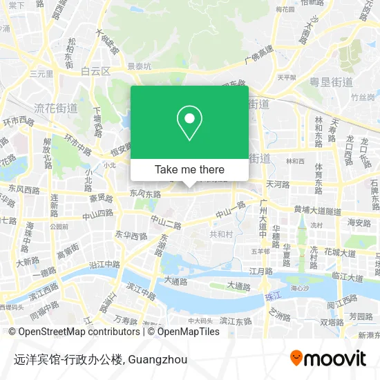 远洋宾馆-行政办公楼 map