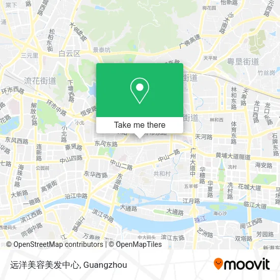 远洋美容美发中心 map
